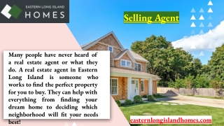 Selling Agent