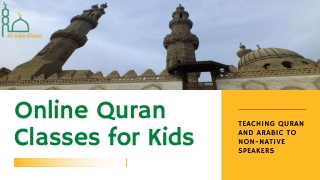 Online Quran Classes for Kids | Al-Azhar Classes