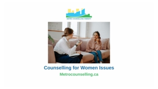 Counselling for Women Issues