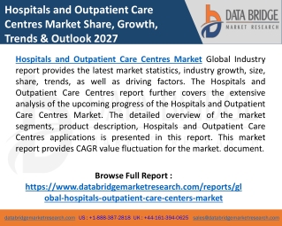 Hospitals and Outpatient Care Centres Market Industry Trends, Revenue, Growth