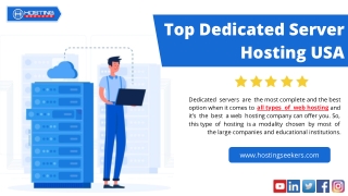 Top Dedicated Server Hosting USA | HostingSeekers