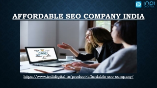 How to choose the affordable SEO company in India