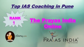 Top IAS Coaching in Pune