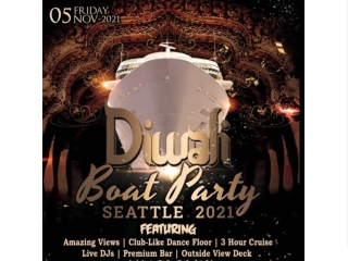Diwali Boat Party Seattle | Celebration | Things to Do | Diwali Events