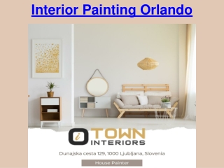 Interior Painting Orlando