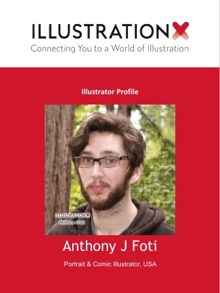 Anthony J Foti - Portrait & Comic Illustrator, USA