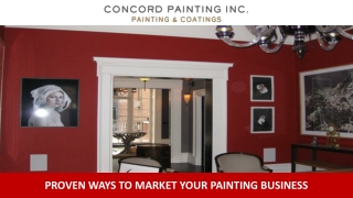 Proven Ways to Market Your Painting Business