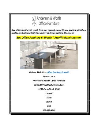 Buy Office Furniture Ft Worth  Awofficefurniture.com