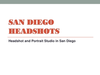 San Diego Headshots