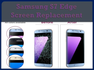 Samsung S7 Edge Screen Replacement