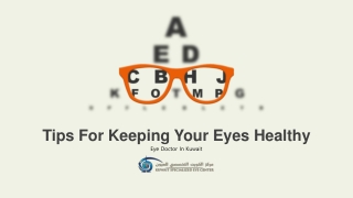 Tips For Keeping Your Eyes Healthy