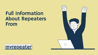 Full Information About Repeaters From - Myrepeater