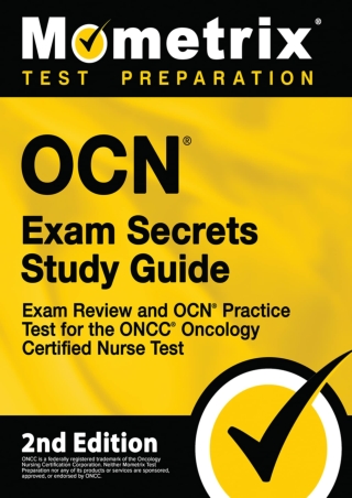 EPUB OCN Exam Secrets Study Guide  Exam Review and OCN Practice Test for the ONCC