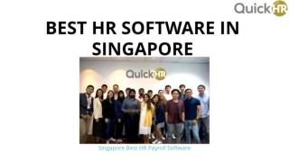 Best HR Software In Singapore