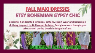 FALL MAXI DRESSES