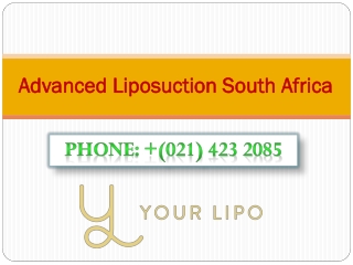 Advanced Liposuction South Africa