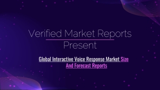 Global Interactive Voice Response Market