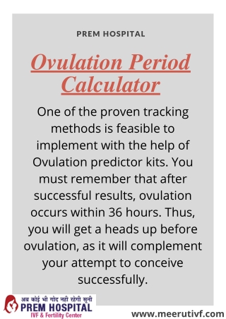 Ovulation Period Calculator