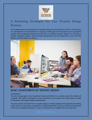 6 Marketing Strategies for Your Graphic Design Business