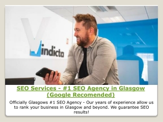 SEO Services - #1 SEO Agency in Glasgow