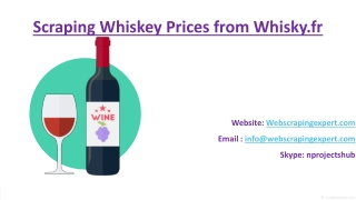 Scraping Whiskey Prices from Whisky.fr