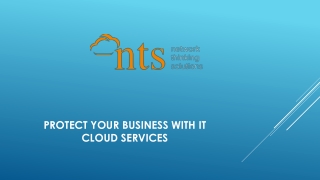 Protect Your Business with IT Cloud Services
