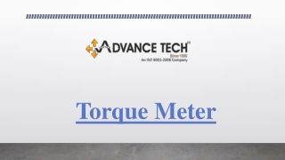 Choose Torque Meter
