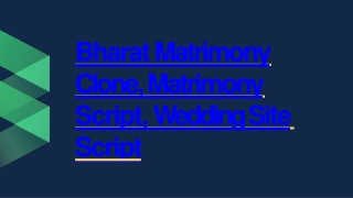 Best Readymade Bharat Matrimony Clone Script - Scriptstore.in