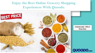 enjoy best online grocery shopping