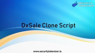 DxSale Clone Script