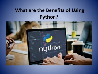 What are the Benefits of Using Python?