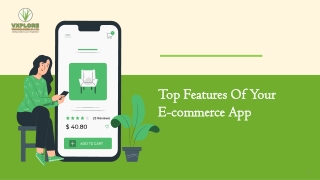 Top Features Of Your E-commerce App