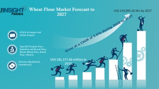 Wheat Flour Market to Grow at a CAGR of 2.8% by 2027