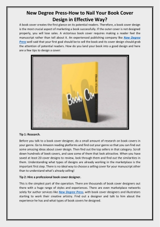 New Degree Press-How to Nail Your Book Cover Design in Effective Way-converted
