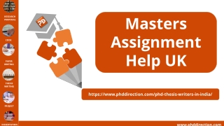 Masters Assignment Help UK