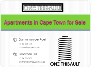 Apartments in Cape Town for Sale