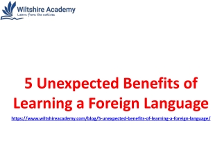 5 Unexpected Benefits of Learning a Foreign Language
