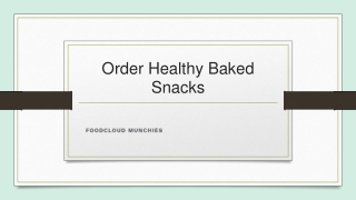 order healthy baked snacks