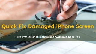 Where to Quick Fix Damaged iPhone Screen in Covina?