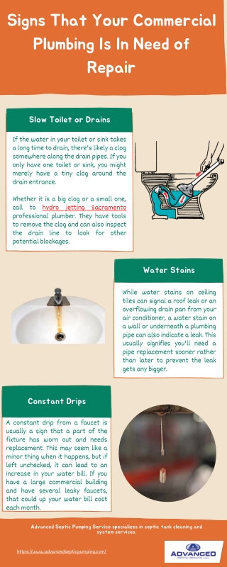 Signs That Your Commercial Plumbing Is In Need of Repair