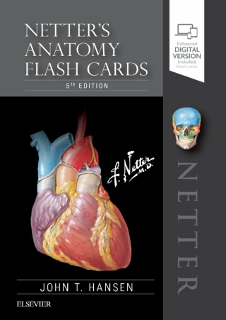 DOWNLOAD Netter s Anatomy Flash Cards Netter Basic Science
