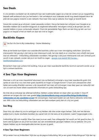 Marketing Blog