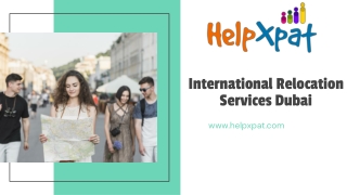 International Relocation Services Dubai