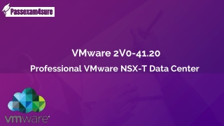 2V0-41.20 Dumps PDF | 2021 2V0-41.20 Questions Answers | PassExam4Sure