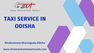 Taxi Service in Odisha, India 2021