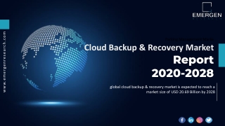 Cloud Backup & Recovery Market