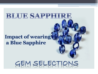 Buy Sapphire -Gem Selections