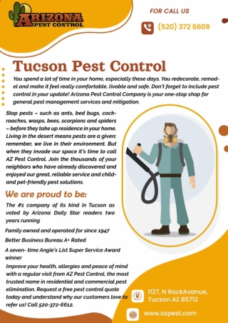 bed bug treatment tucson | termite inspection tucson