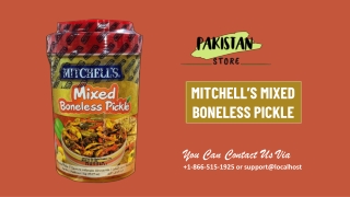 Mitchell's Mixed Boneless Pickle