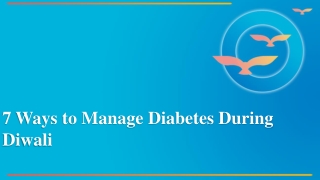 7 Ways to Manage Diabetes During Diwali | Freedom from Diabetes